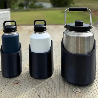 Magnetic Water Bottle Holder for 46/50/64 Oz Cup Water Cup Holder with Strong Magnet Fit on Tractor Fridge Yacht RV Cup Holder