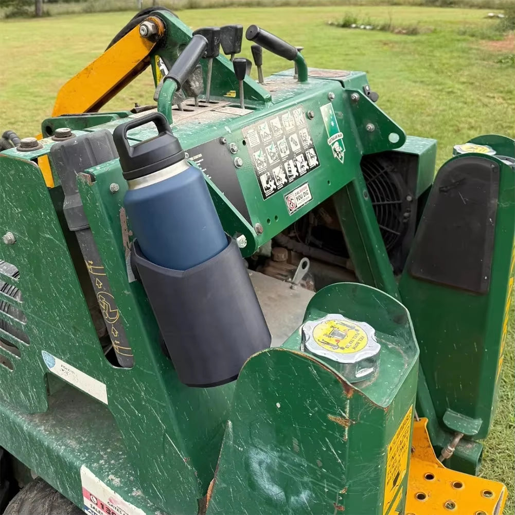 Magnetic Water Bottle Holder for 46/50/64 Oz Cup Water Cup Holder with Strong Magnet Fit on Tractor Fridge Yacht RV Cup Holder